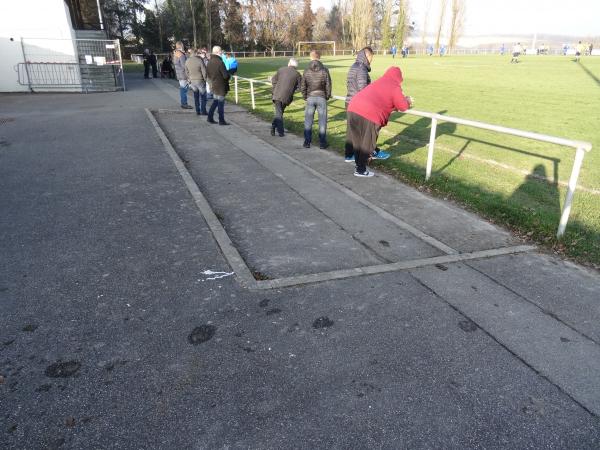 Alter Zustand: Die Tribüne wurde inzwischen abgerissen.