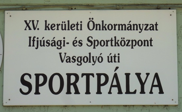 Vasgolyó utca focipalya - Budapest