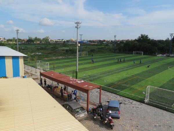 Palm Container Football Ground  - Siem Reap