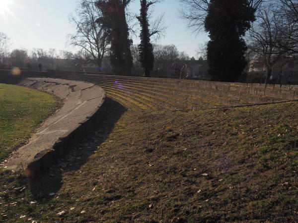 Radrennbahn in der Sport- & Freizeitanlage Hoesch-Park - Dortmund-Borsigplatz