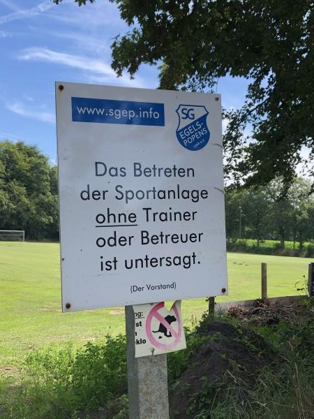 Sportanlage am Egelser Wald B-Platz - Aurich/Ostfriesland-Egels