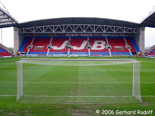 The DW Stadium - Wigan, Merseyside