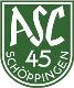 Wappen ASC 45 Schöppingen  16798