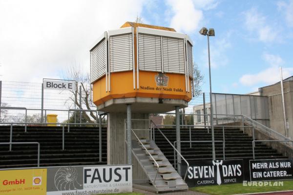 Stadion der Stadt Fulda im Sportpark Johannisau - Fulda