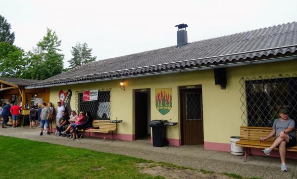 Birkenstadion - Brand