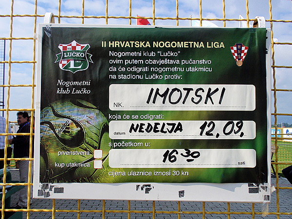 Igralište Lučkog - Zagreb