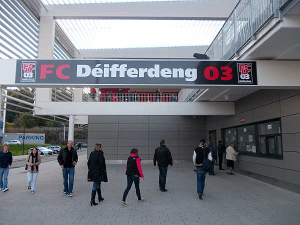 Stade Municipal de la Ville de Differdange - Déifferdeng-Uewerkuer (Differdange-Obercorn)