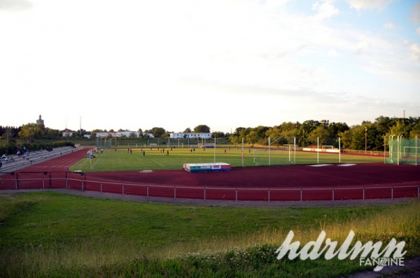 Leichtathletikstadion im Sportpark Camillo Ugi - Markkleeberg