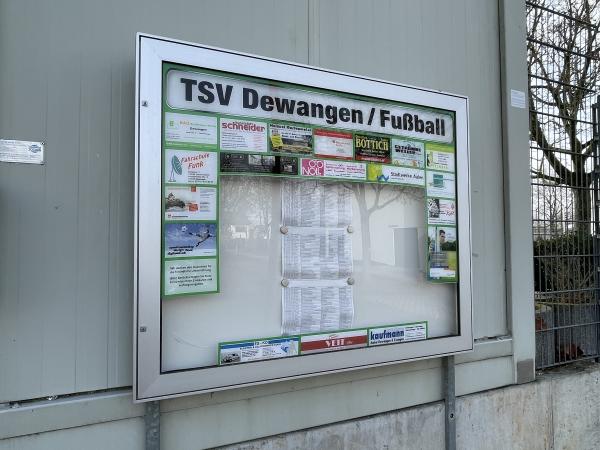 Sportanlage bei der Wellandhalle - Aalen-Dewangen 