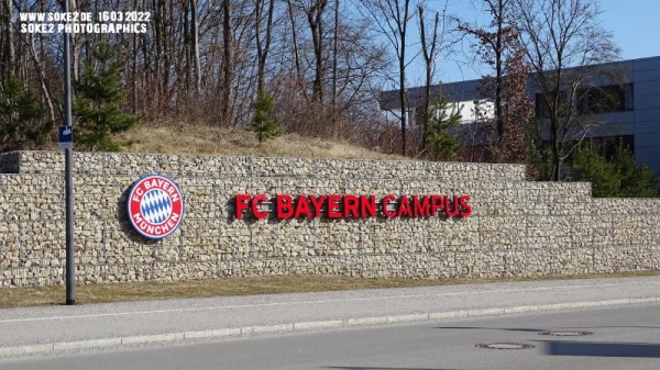 Stadion im FC Bayern Campus - München-Neuherberg