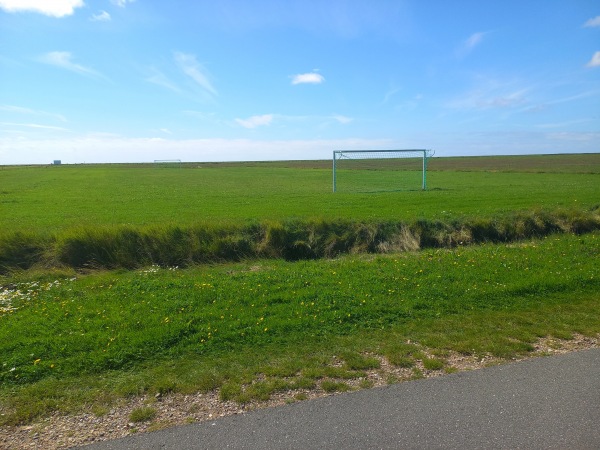 Hooger Fussballplatz - Hallig Hooge