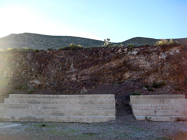 Cancha de tierra - Real de Catorce