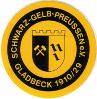 Wappen Schwarz-Gelb Preußen Gladbeck 10/29 II