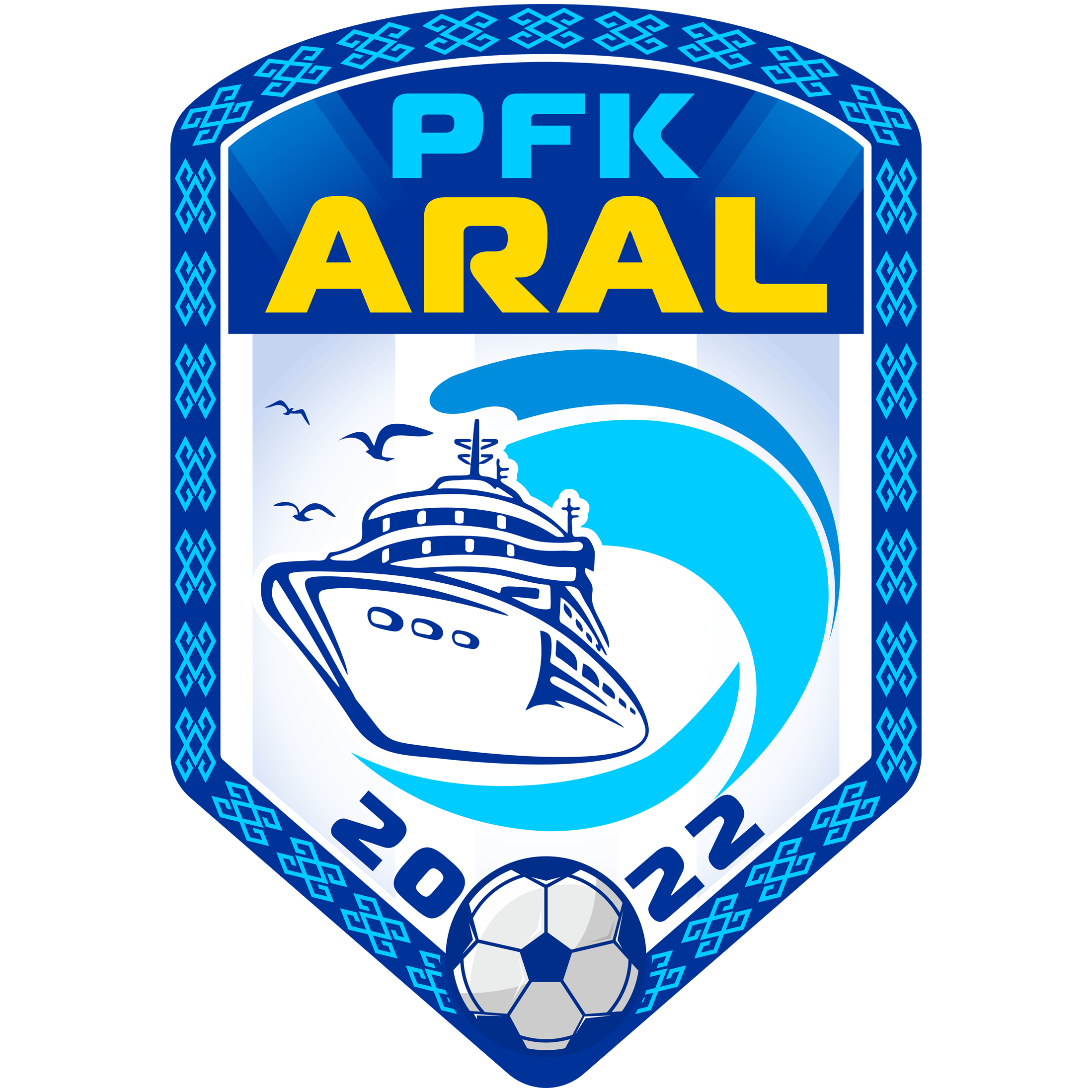 Wappen zukünftig PFK Aral Nukus