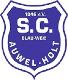 Wappen SC Blau-Weiß Auwel-Holt 1946
