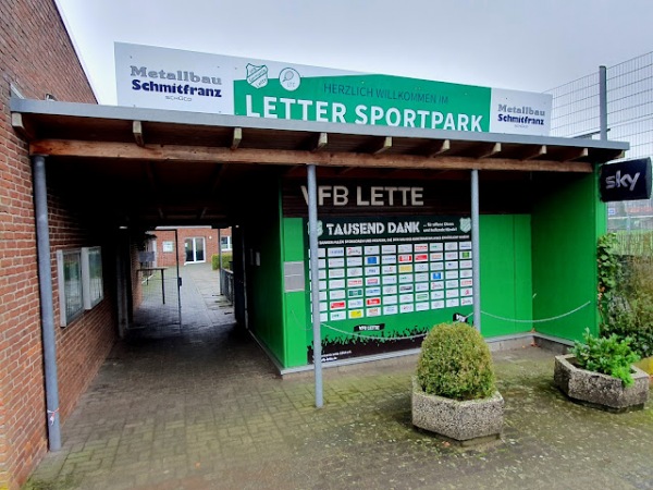 Metallbau Schmitfranz Letter Sportpark - Oelde-Lette