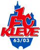 Wappen 1. FC Kleve 63/03 diverse  120980