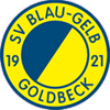 Wappen SV Blau-Gelb 1921 Goldbeck diverse  50478