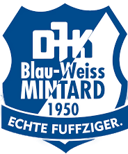 Wappen DJK Blau-Weiß Mintard 1950 III