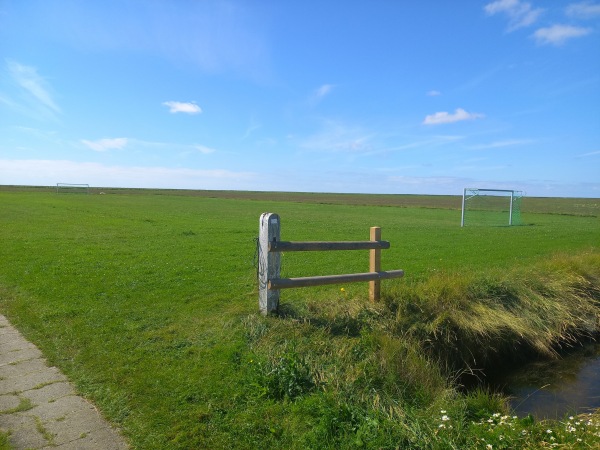 Hooger Fussballplatz - Hallig Hooge