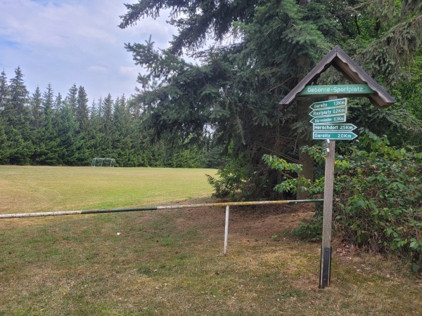 Gebörne-Sportplatz - Königsee-Garsitz