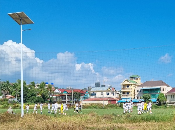 The Samdech Euv KDDI School Ground - Sihanoukville