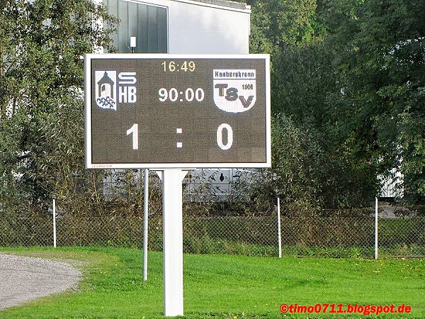 Sportanlage Talstraße - Winnenden-Höfen-Baach