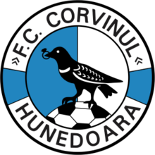 Wappen ehemals FC Corvinul 1921 Hunedoara