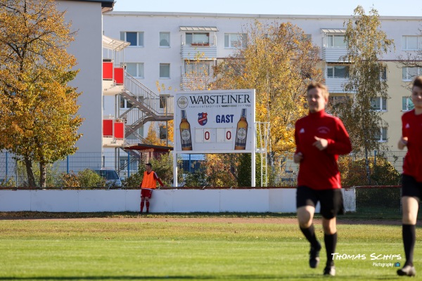 Stadion Heinrichslust im Sportkomplex - Schwedt/Oder