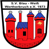 Wappen SV Blau-Weiß Wertherbruch 1973 diverse