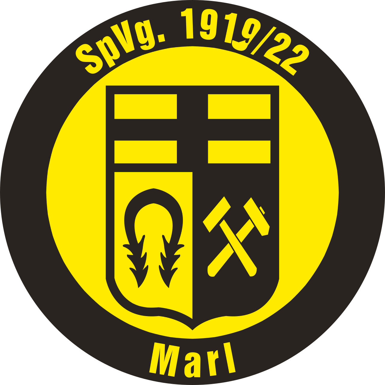 Wappen ehemals SpVg. Marl 19/22  96848