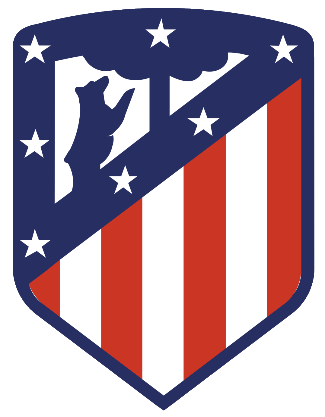 Wappen Club Atlético de Madrid diverse Wappen Club Atlético de Madrid diverse 3129