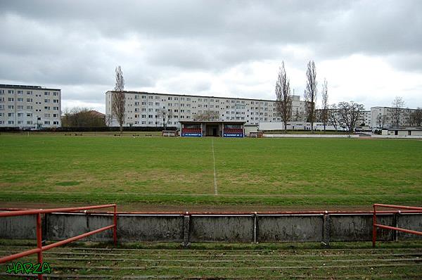 Stadion Heinrichslust im Sportkomplex - Schwedt/Oder