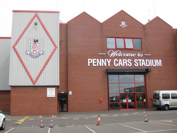Excelsior Stadium - Airdrie, North Lanarkshire