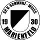 Wappen ehemals SV Schwarz-Weiß Marienfeld 1930  88420