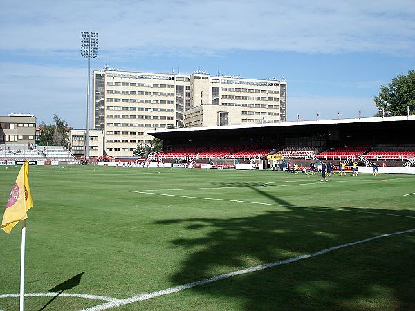 Stadion Viktorie v Seifertově ulici - Praha