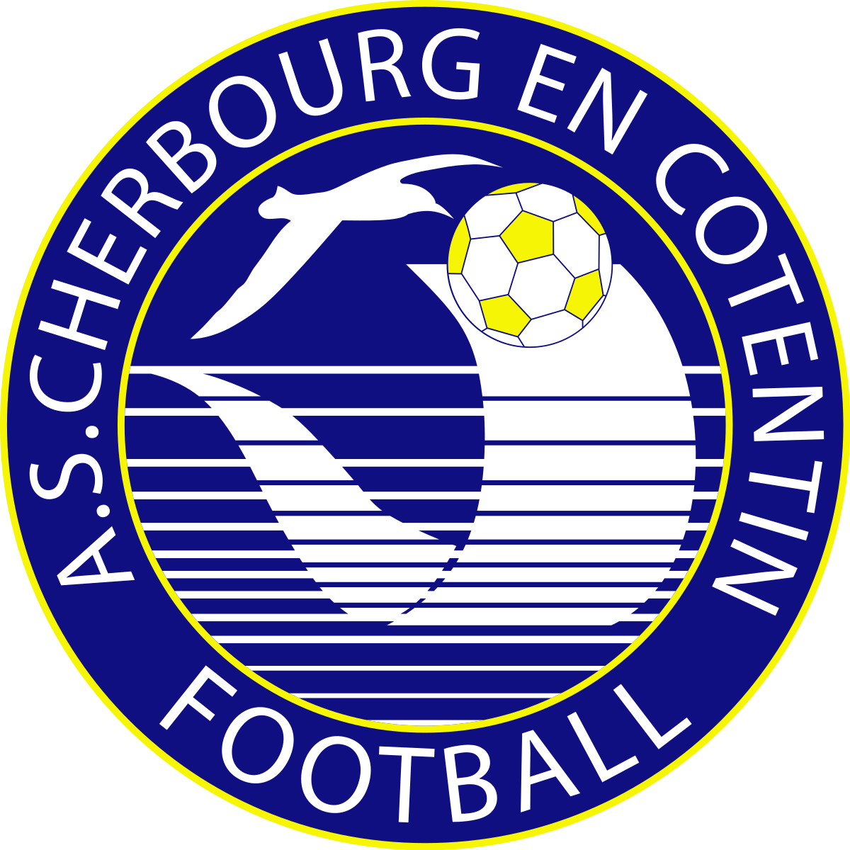 Wappen AS Cherbourg Football diverse
