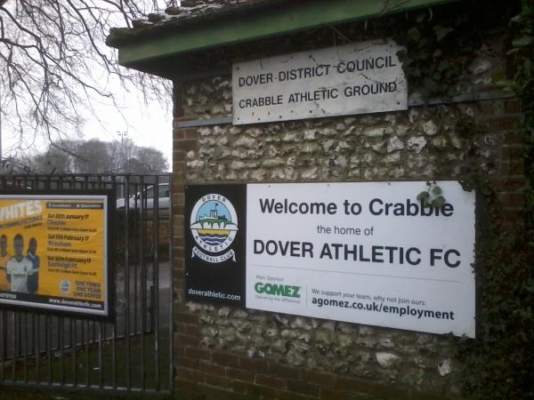 Crabble Athletic Ground - Dover-River, Kent