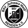 Wappen ehemals BSV Schwarz-Weiß Rehden 1954  28155