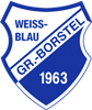 Wappen Weiss-Blau 63 Groß Borstel