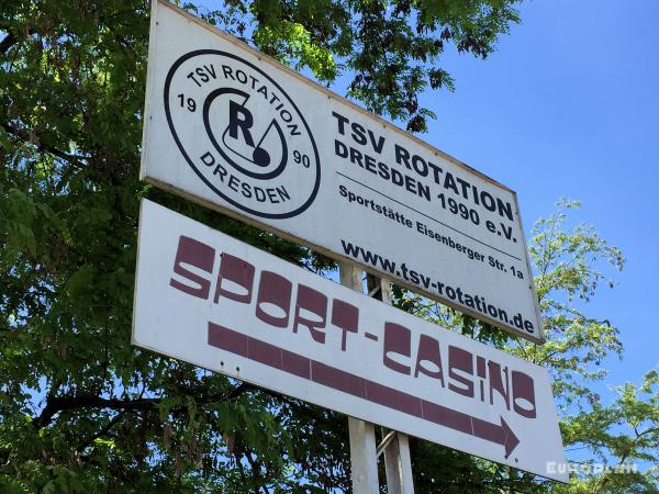 Stadion Eisenberger Straße - Dresden-Leipziger Vorstadt