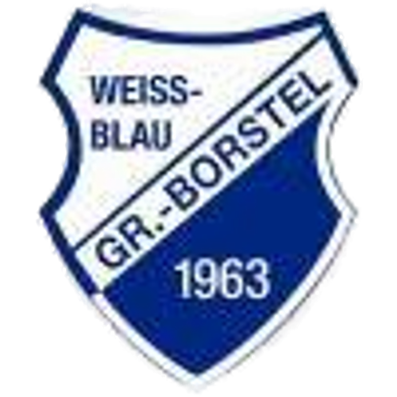 Wappen ehemals Weiss-Blau 63 Groß Borstel