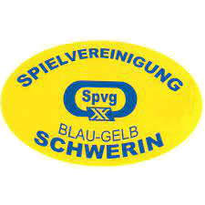 Wappen SpVg. Blau-Gelb Schwerin 20/26