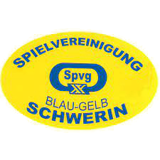 Wappen SpVg. Blau-Gelb Schwerin 20/26  15891