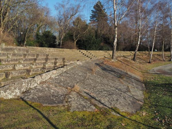 Radrennbahn in der Sport- & Freizeitanlage Hoesch-Park - Dortmund-Borsigplatz