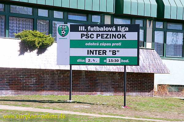 Stadion Pezinok - Pezinok