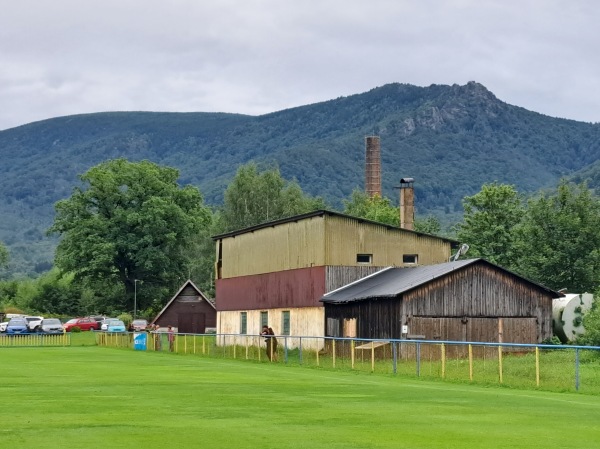 Hejnické fotbalové hřiště - Hejnice