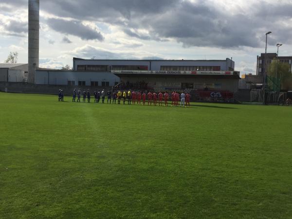 Sportovní stadion TJ Slovan Černovír - Olomouc-Černovír