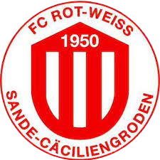 Wappen FC Rot-Weiß Sande-Cäciliengroden 1950