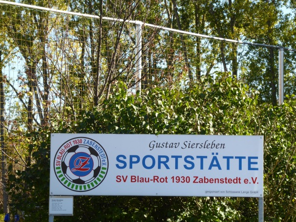 Gustav-Siersleben-Sportstätte - Gerbstedt-Zabenstedt